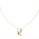 Violeta Solitaire Pendant