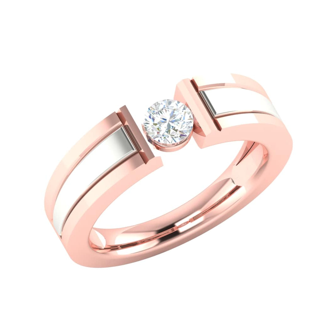 Clementine Diamond Mens Ring