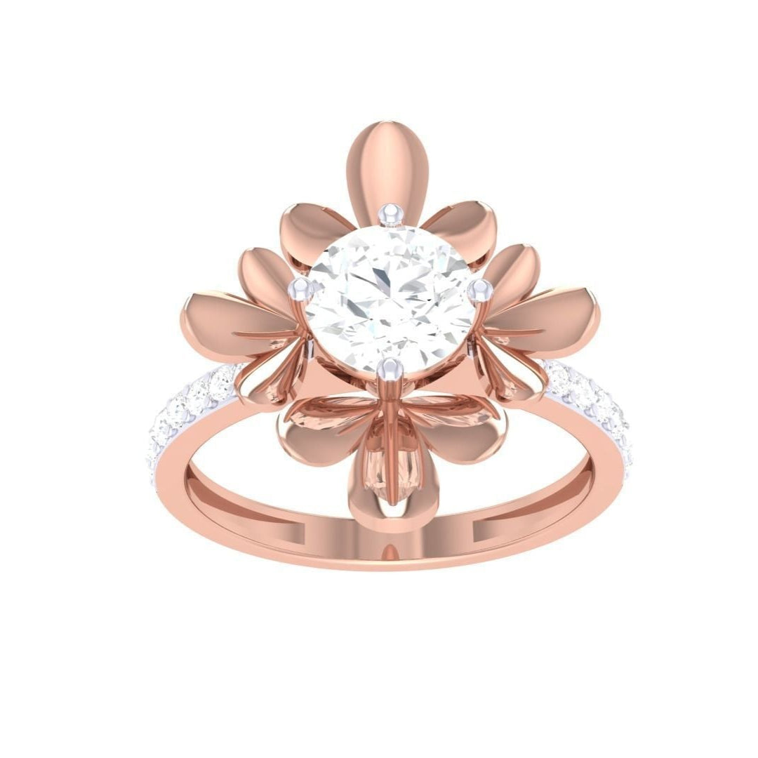Magnolia Diamond Ring