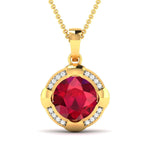 Perla Solitaire Pendant