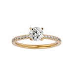Phoebe Diamond Solitaire Ring