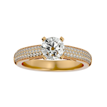 Angel Diamond Solitaire Ring