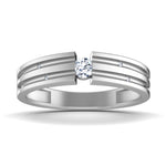 Donatella Diamond Mens Ring