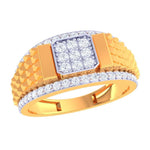 Caterina Diamond Mens Ring