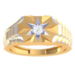 Harris Solitaire Mens Ring