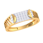 Brigitte Diamond Mens Ring