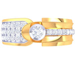 Alina Diamond Mens Ring