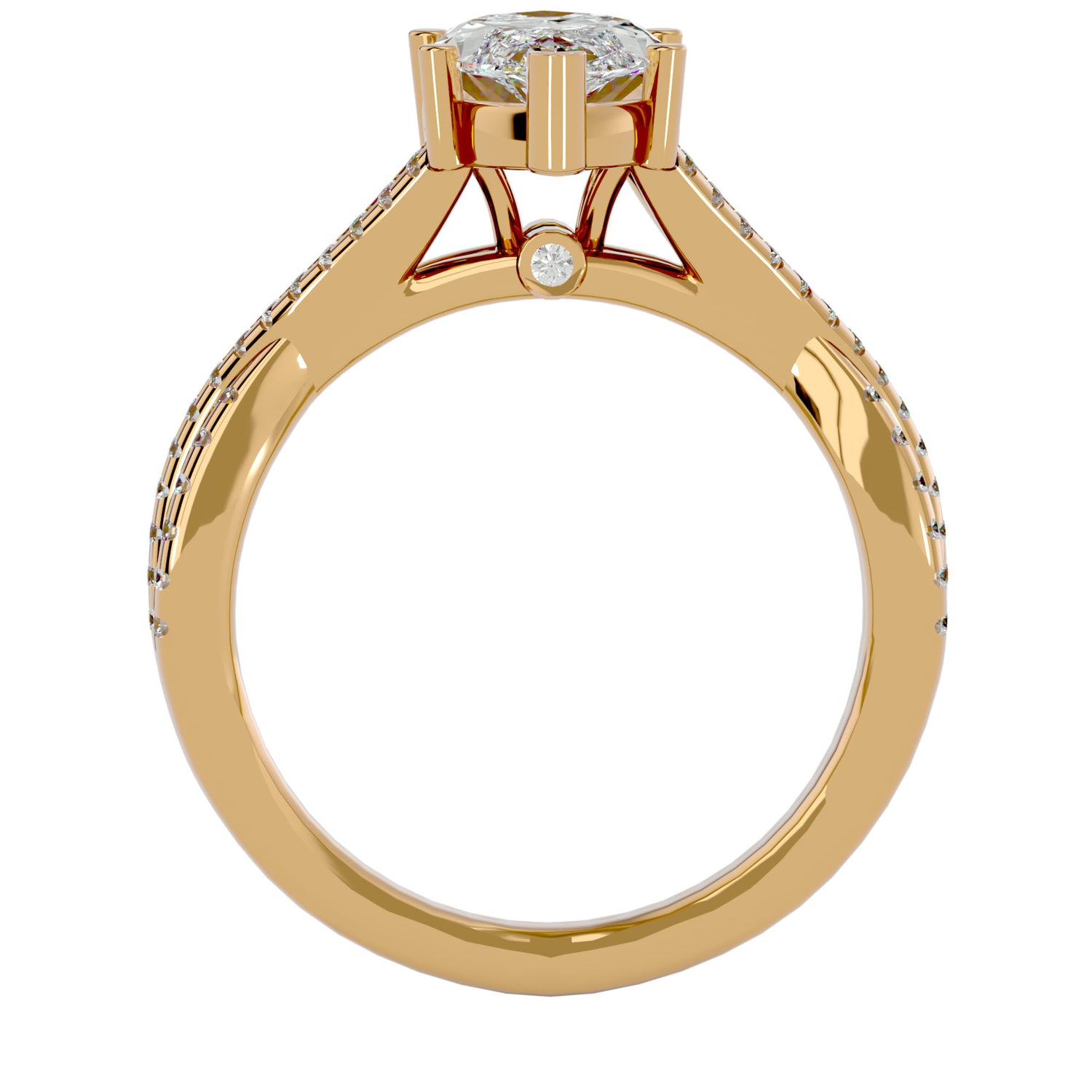 Beatrice Diamond Solitaire Ring