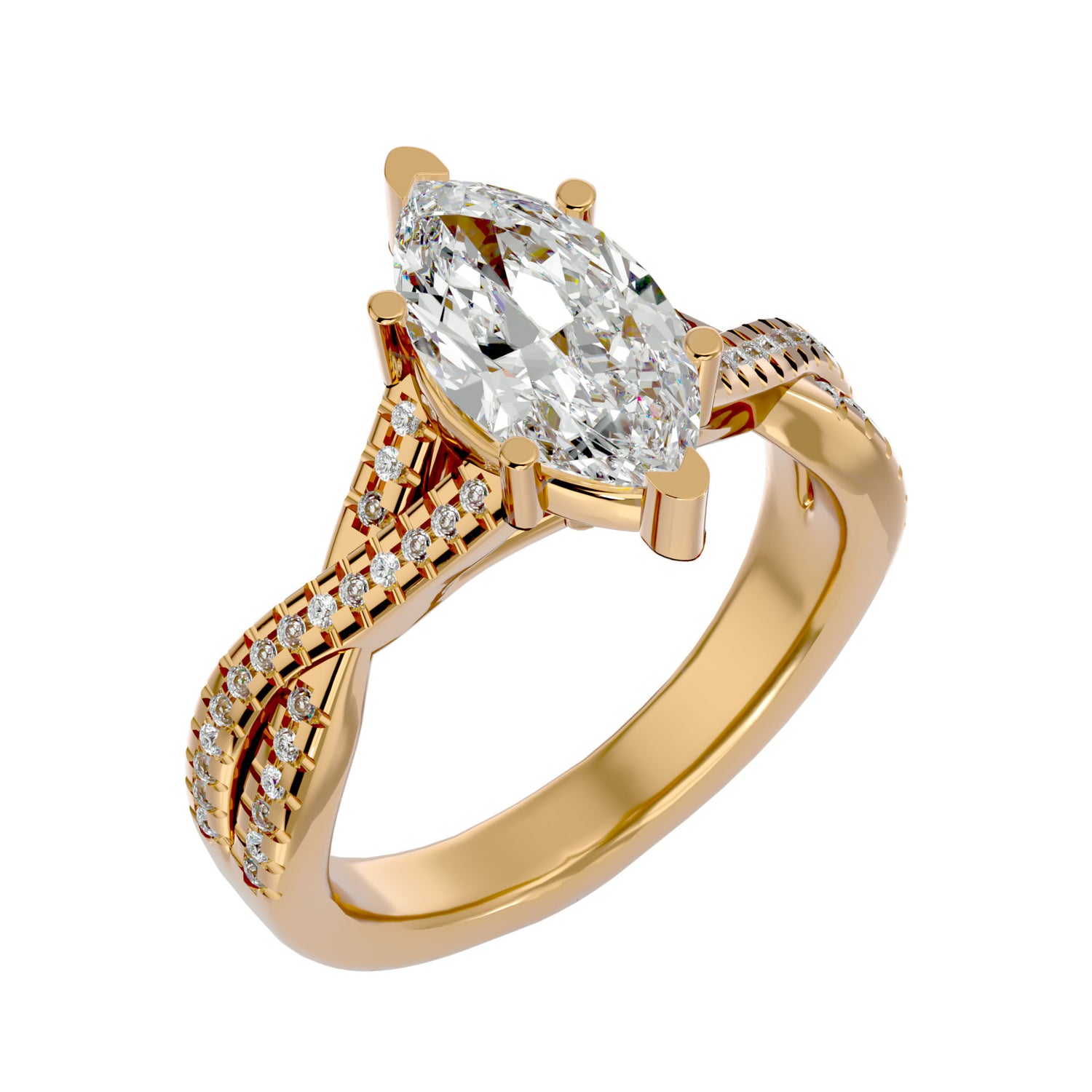Beatrice Diamond Solitaire Ring