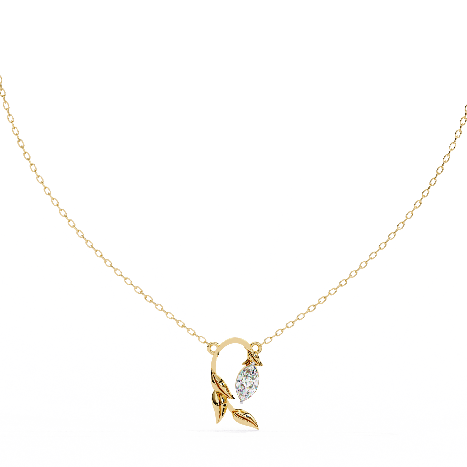 Violeta Solitaire  Pendant