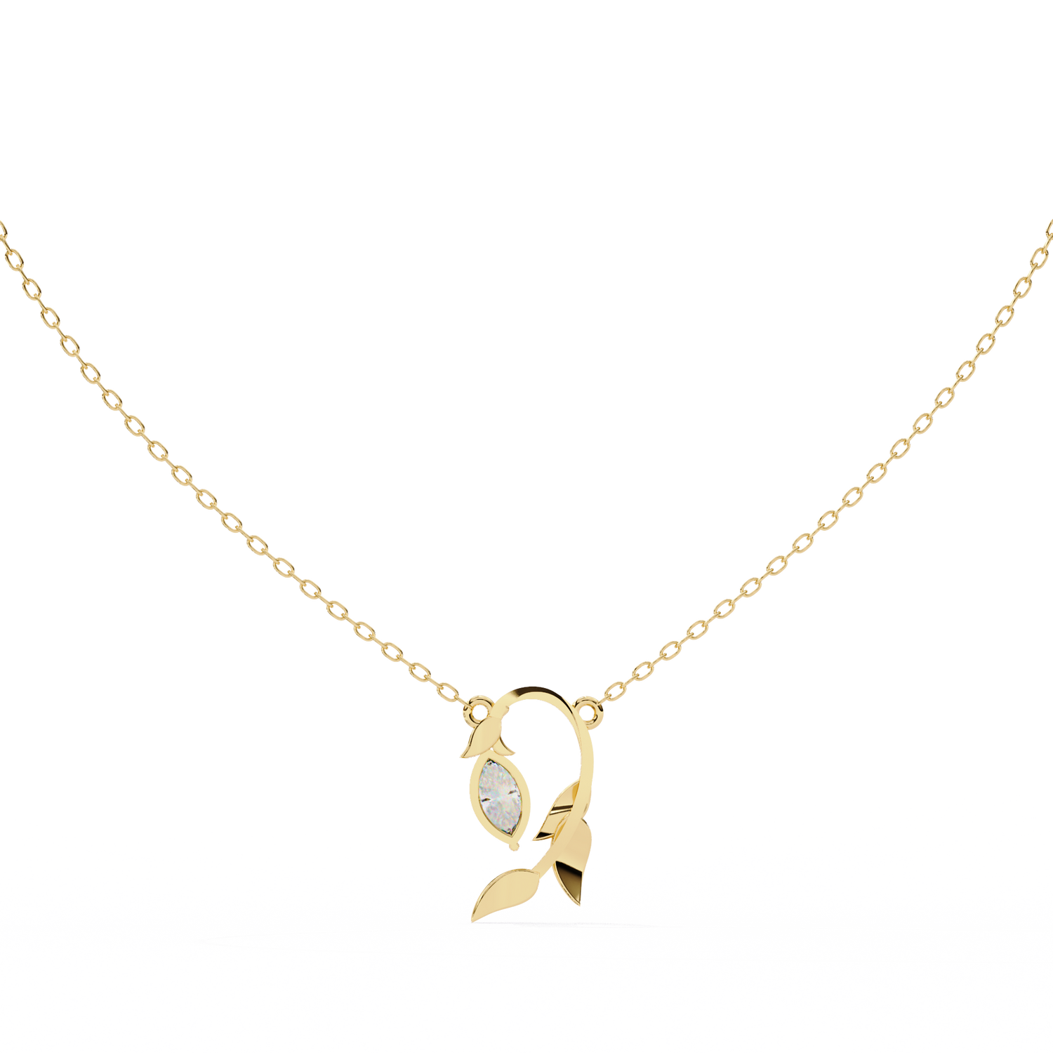 Violeta Solitaire  Pendant