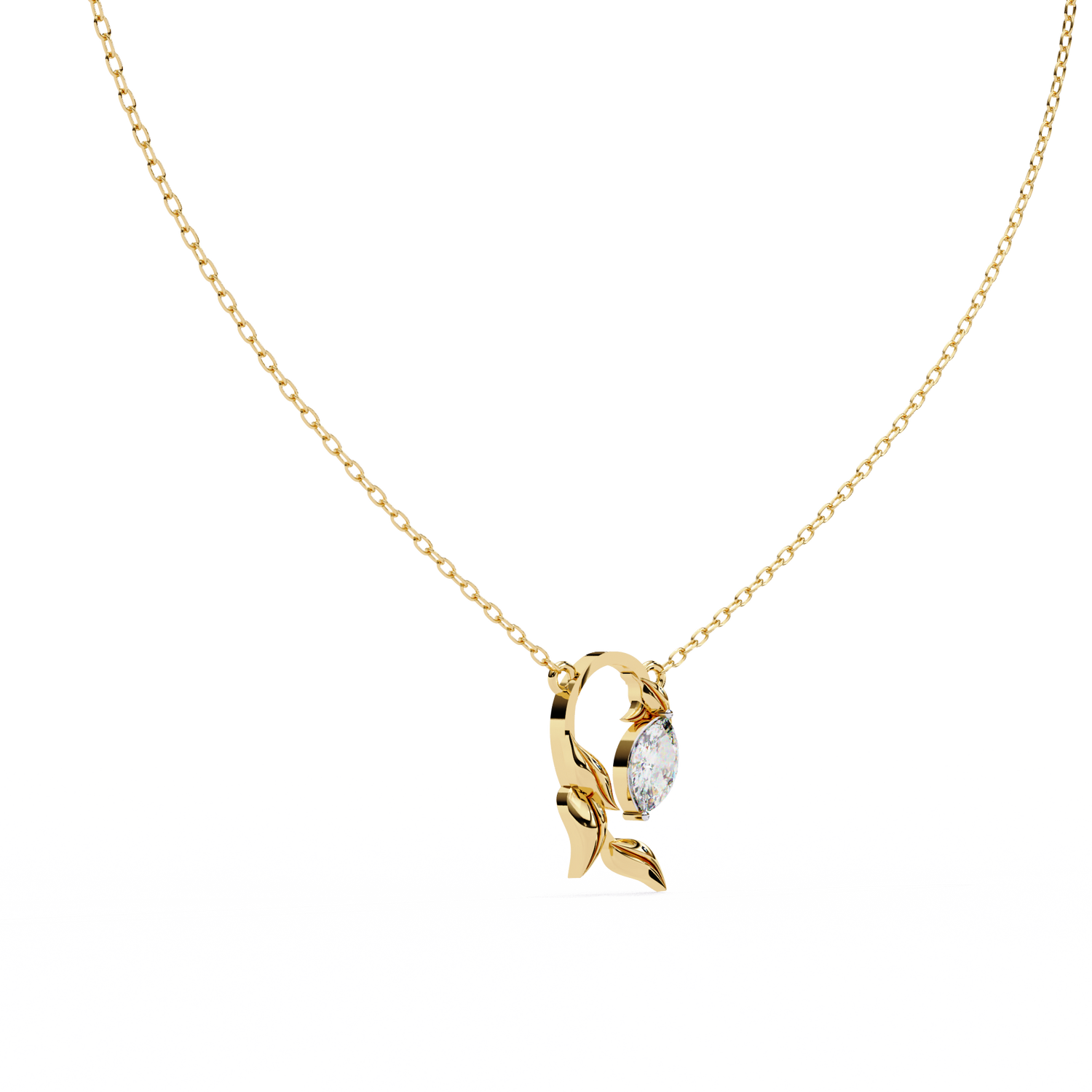 Violeta Solitaire  Pendant