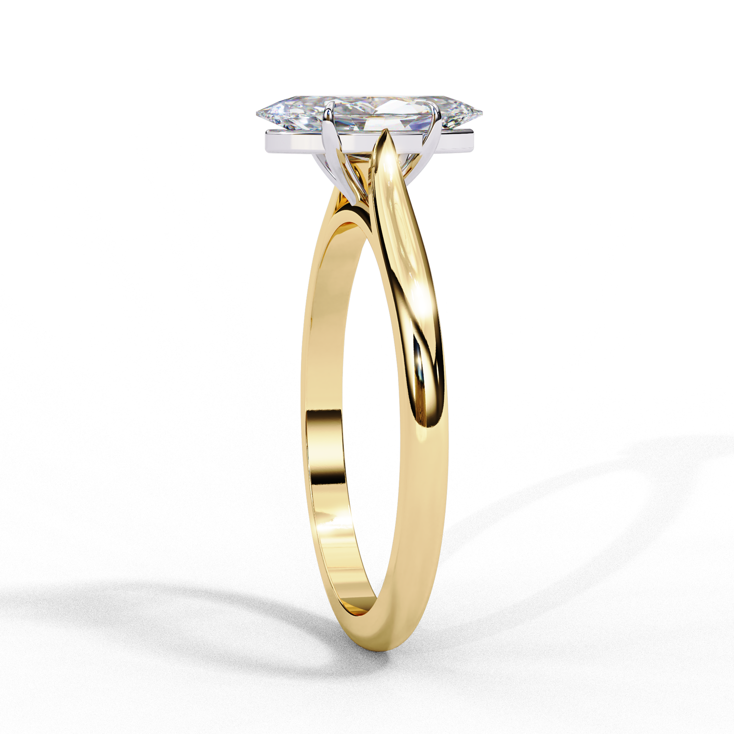 Brigitte Diamond Solitaire Ring