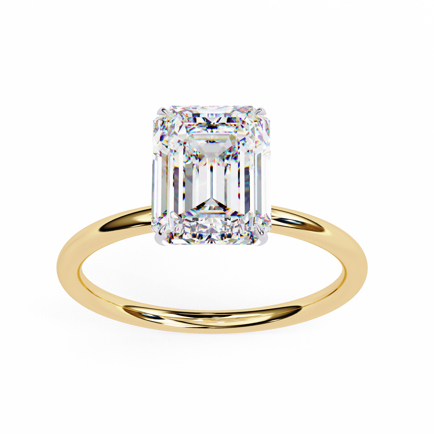Verve Diamond Solitaire Ring