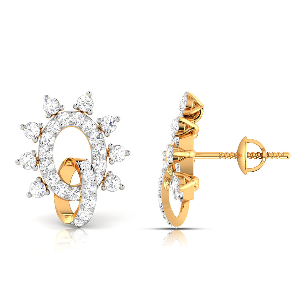 Gaia Diamond Earring