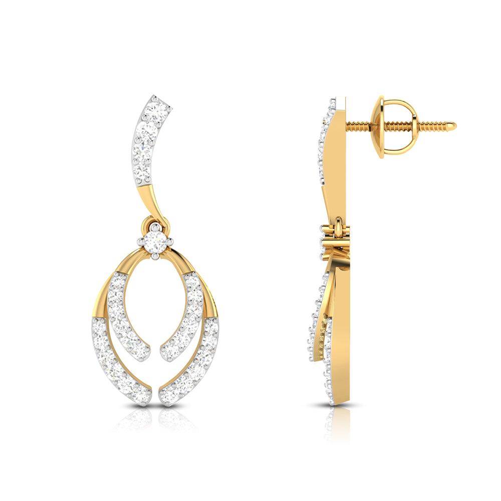 Flora Diamond Earring