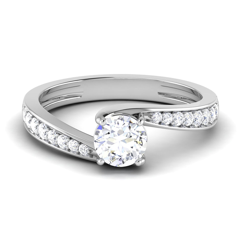 Fatima Diamond Solitaire Ring