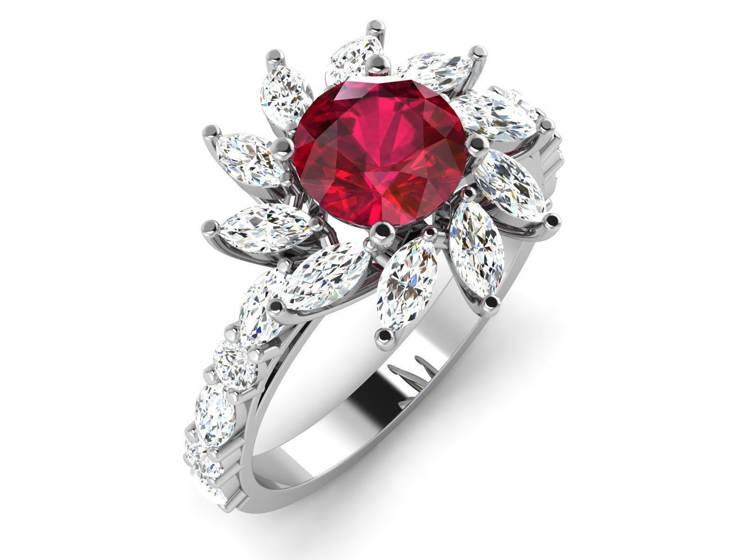 Casey Solitaire  Ring