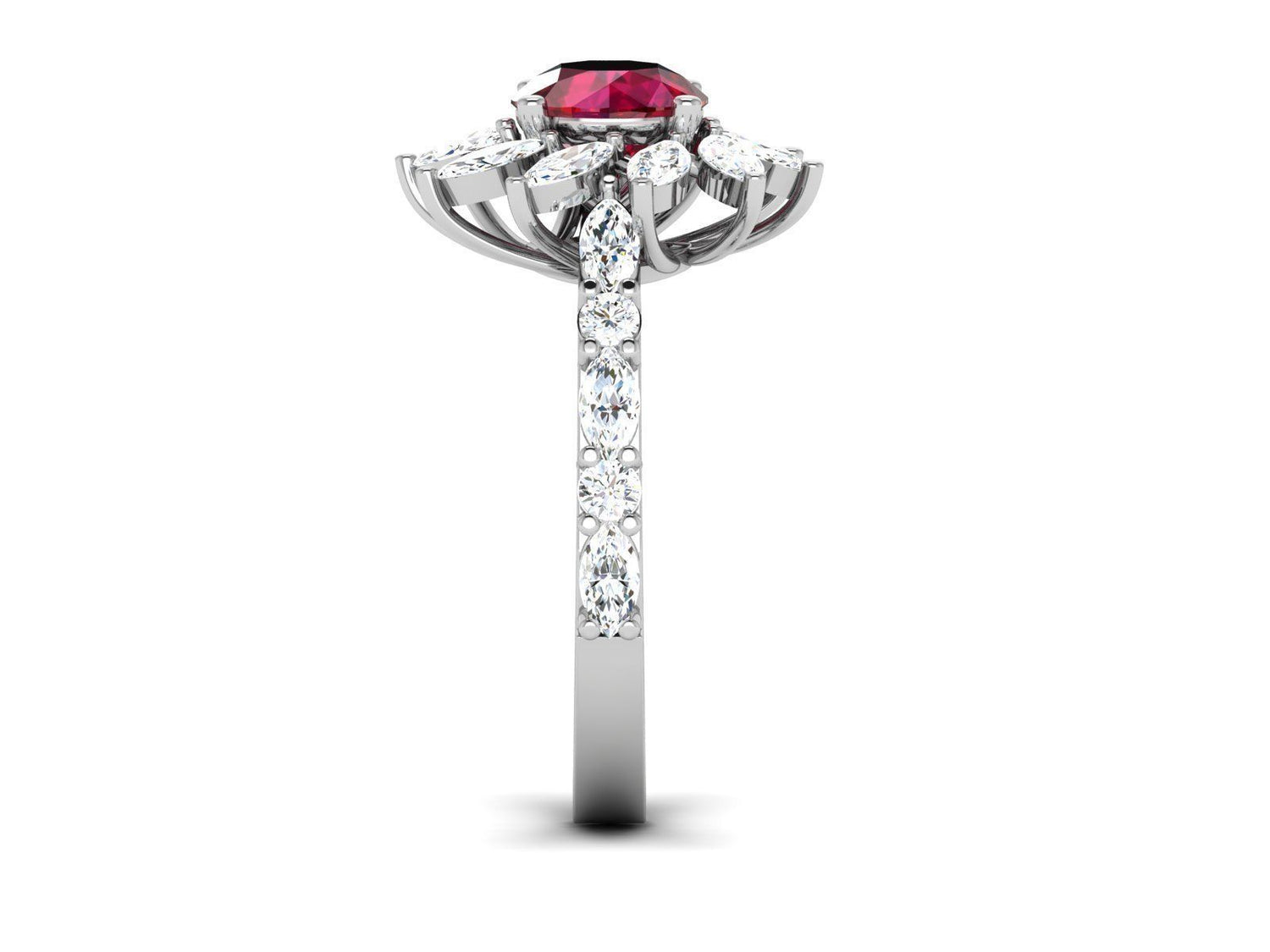 Casey Solitaire  Ring