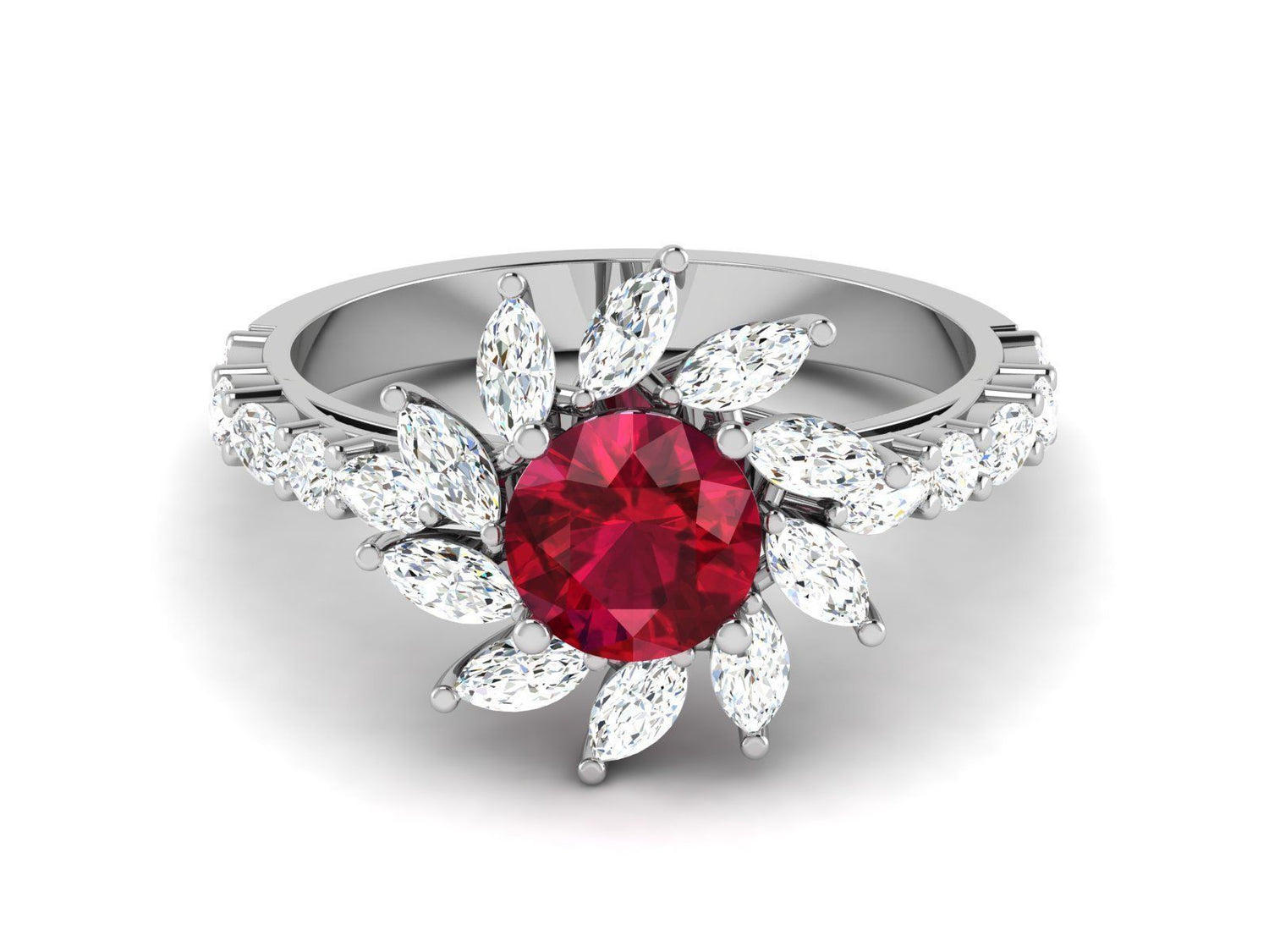 Casey Solitaire  Ring
