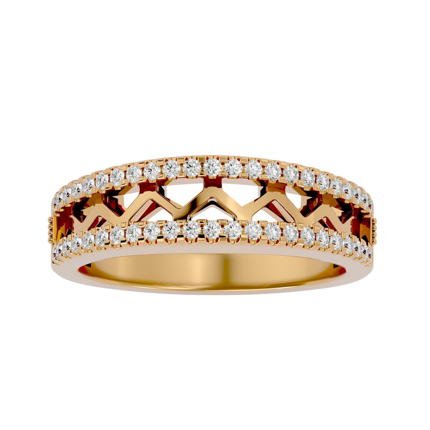Harley Diamond Wedding Bands