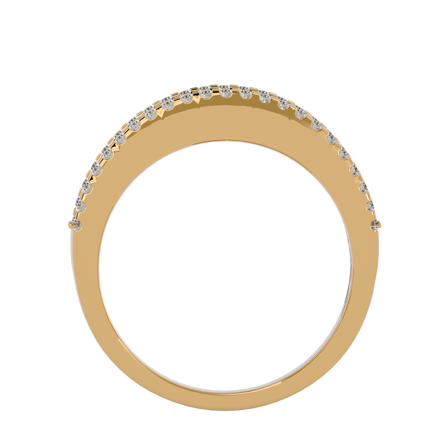 Harley Diamond Wedding Bands