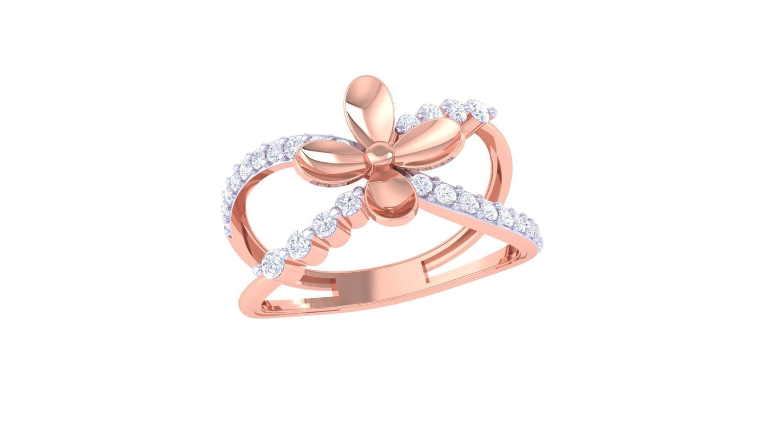 Violet Diamond Ring
