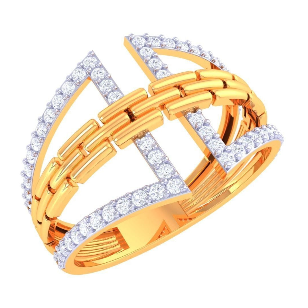 Aurora Diamond Ring