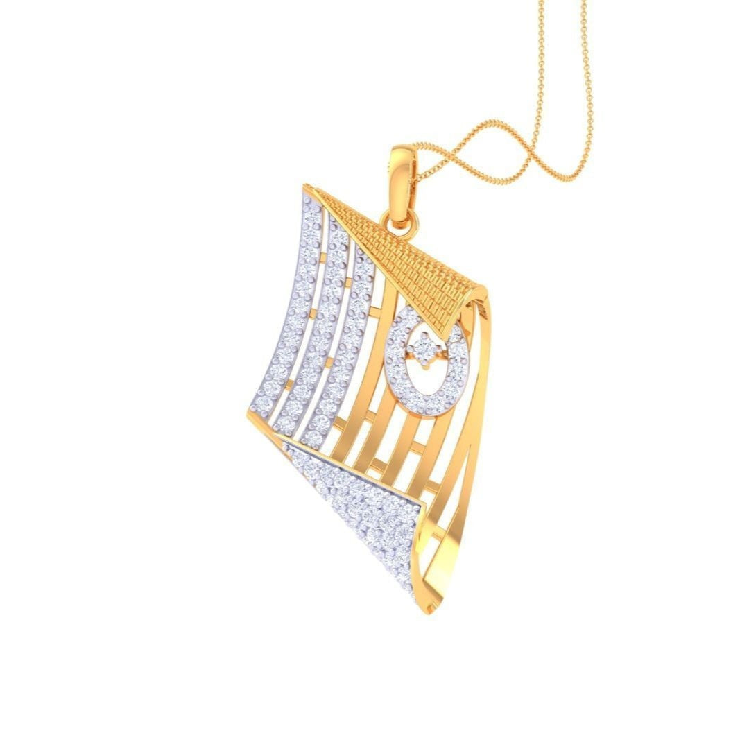 Rose Diamond Pendant
