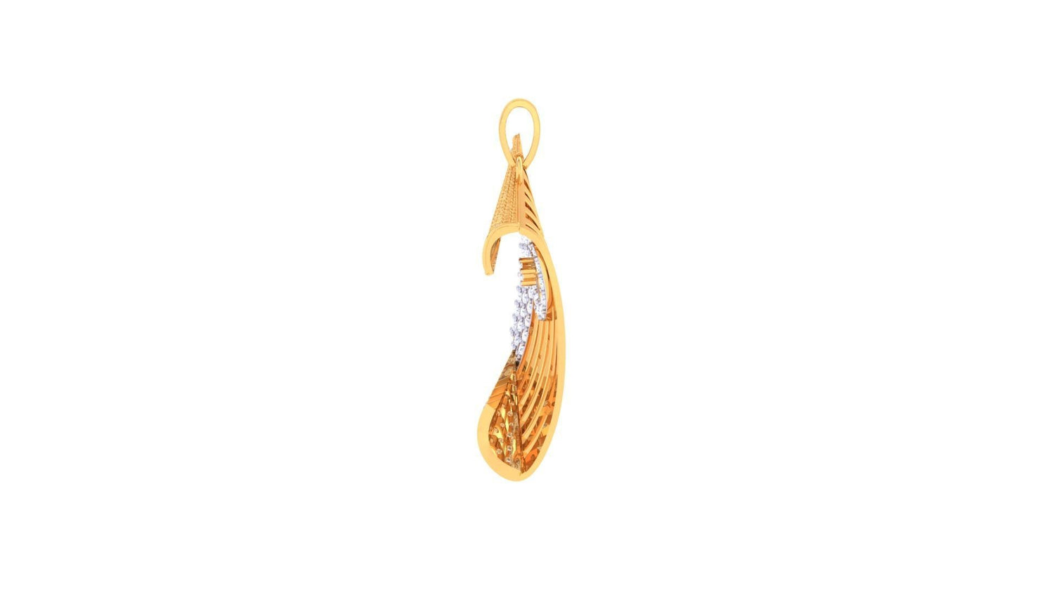 Rose Diamond Pendant
