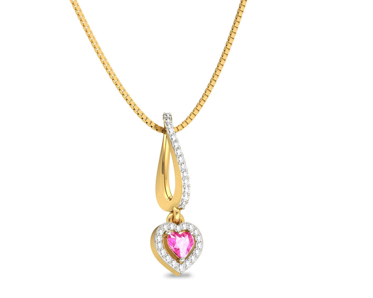 Emmarie Solitaire  Pendant