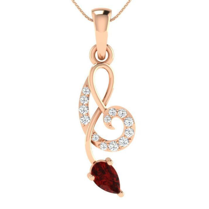 Austyn Solitaire  Pendant