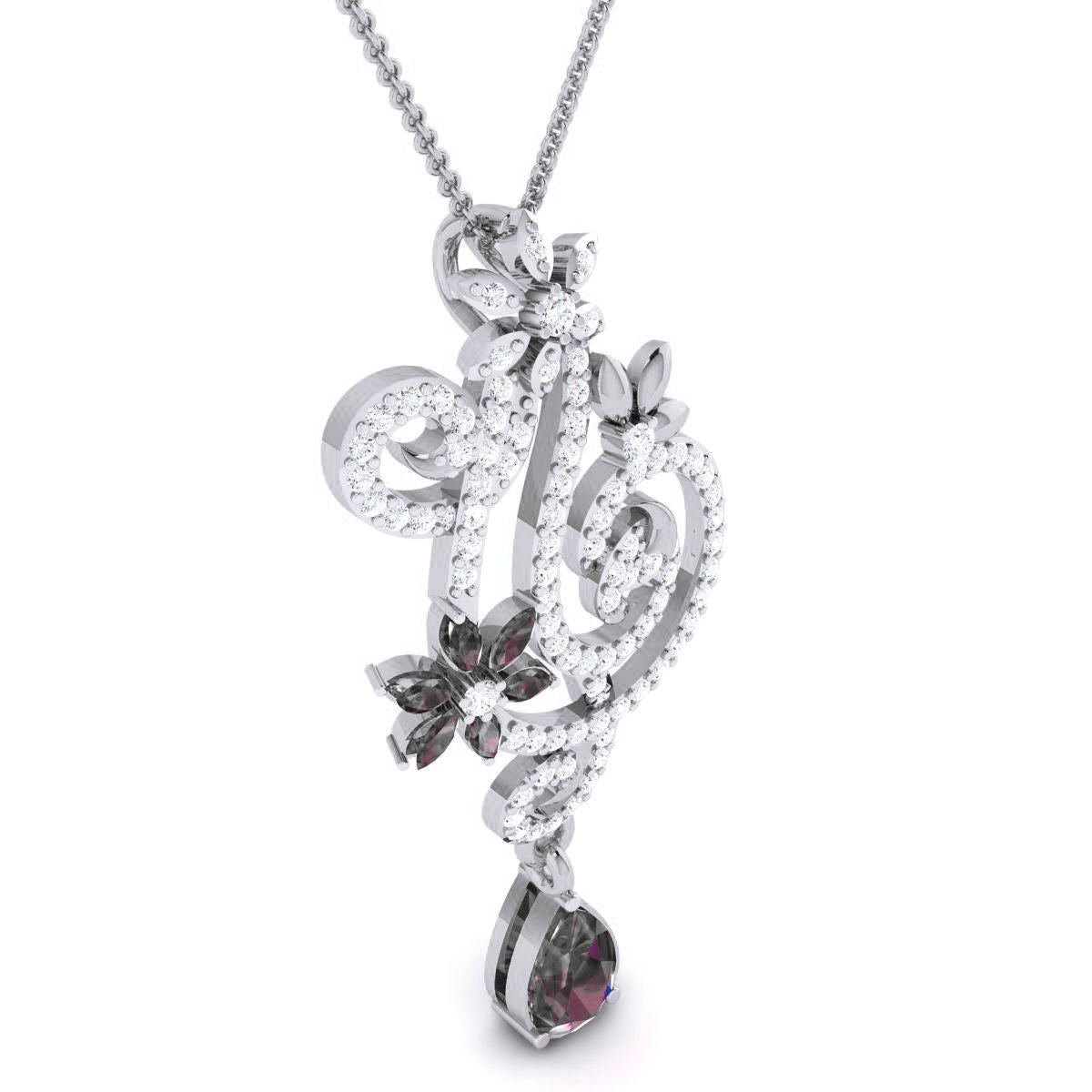 Dulce Solitaire  Pendant