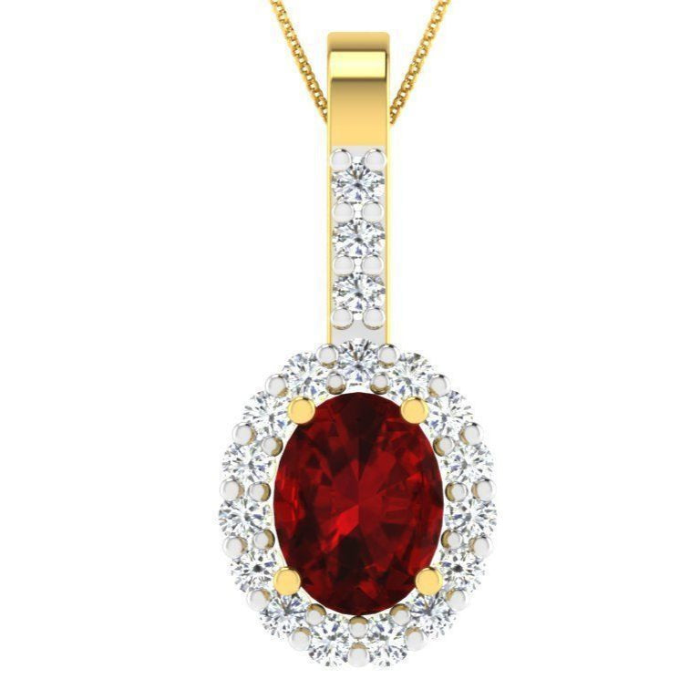 Azaria Solitaire  Pendant