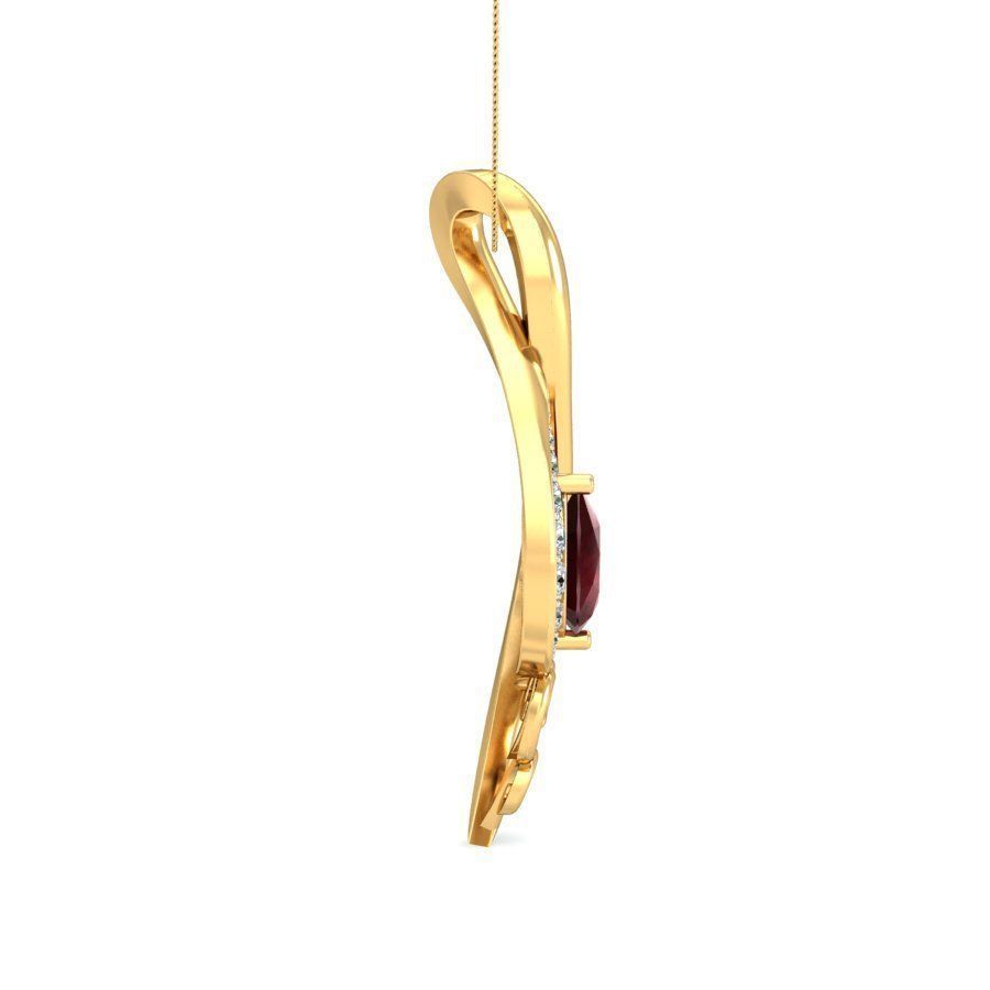Alora Solitaire  Pendant