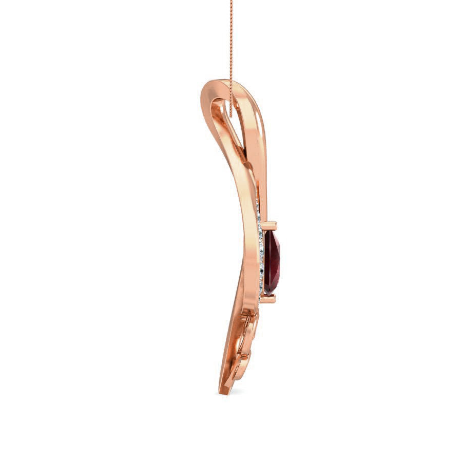 Aliya Solitaire Pendant