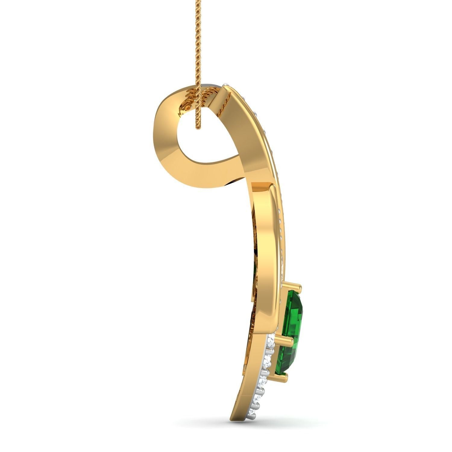 Samira Solitaire  Pendant