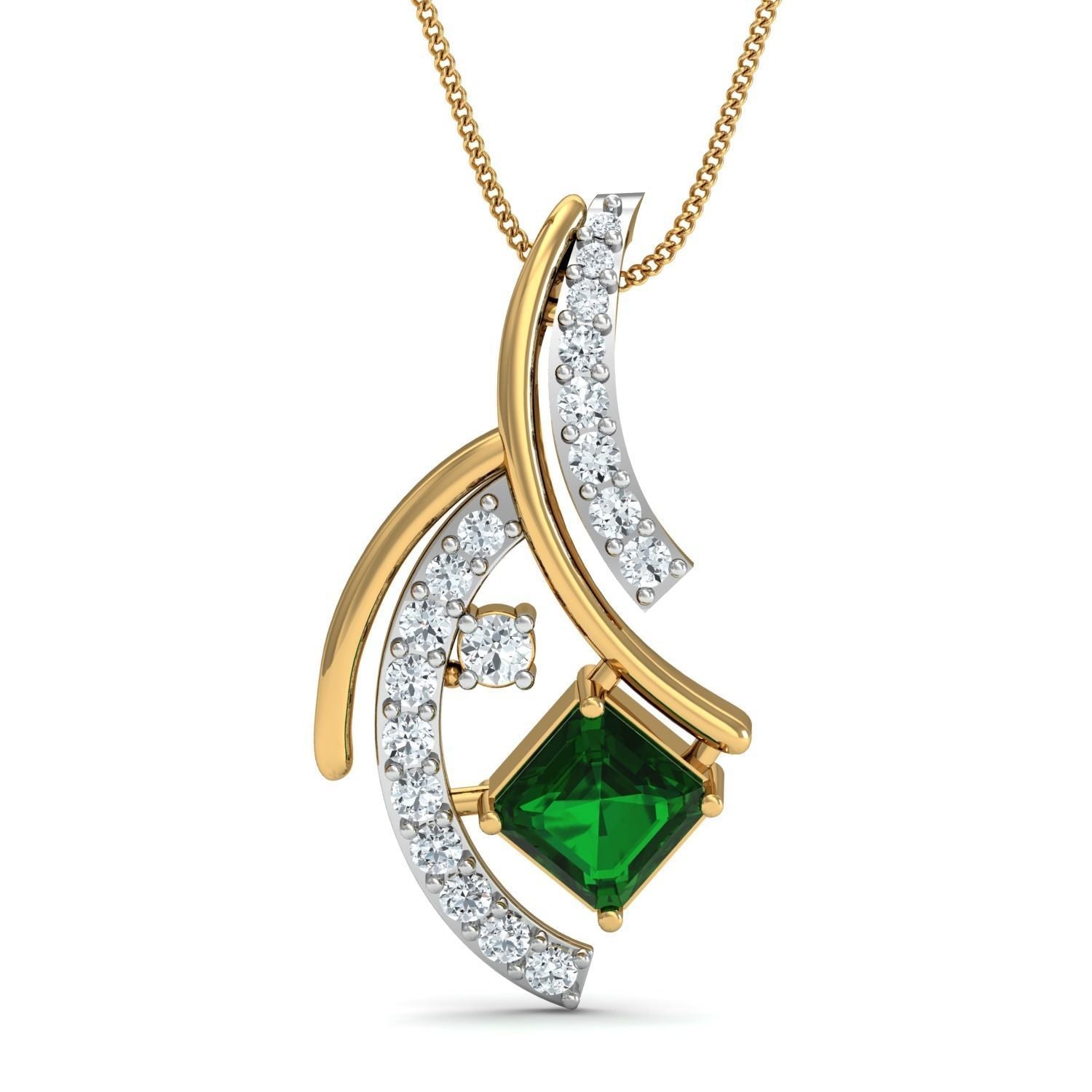 Samira Solitaire  Pendant