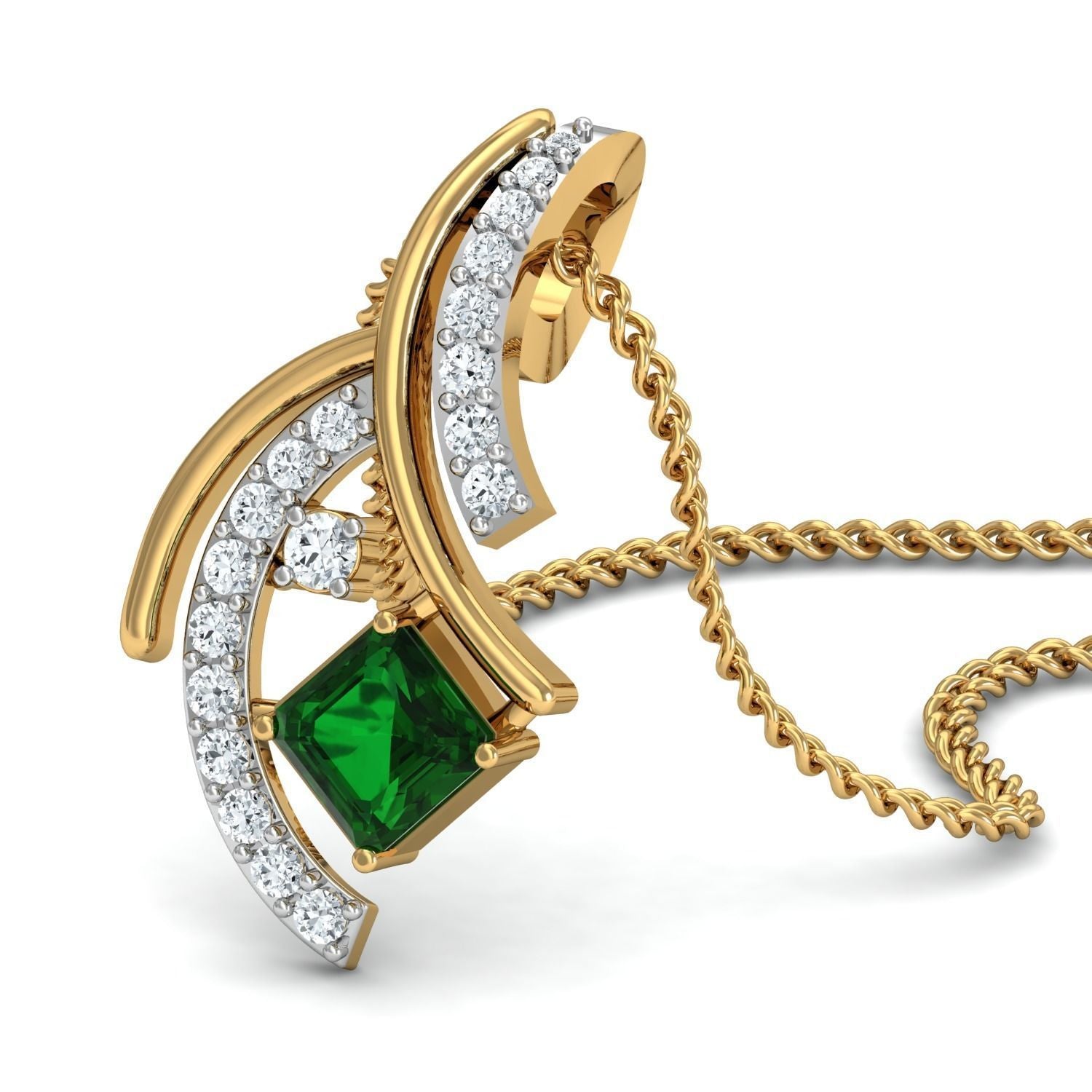 Samira Solitaire  Pendant