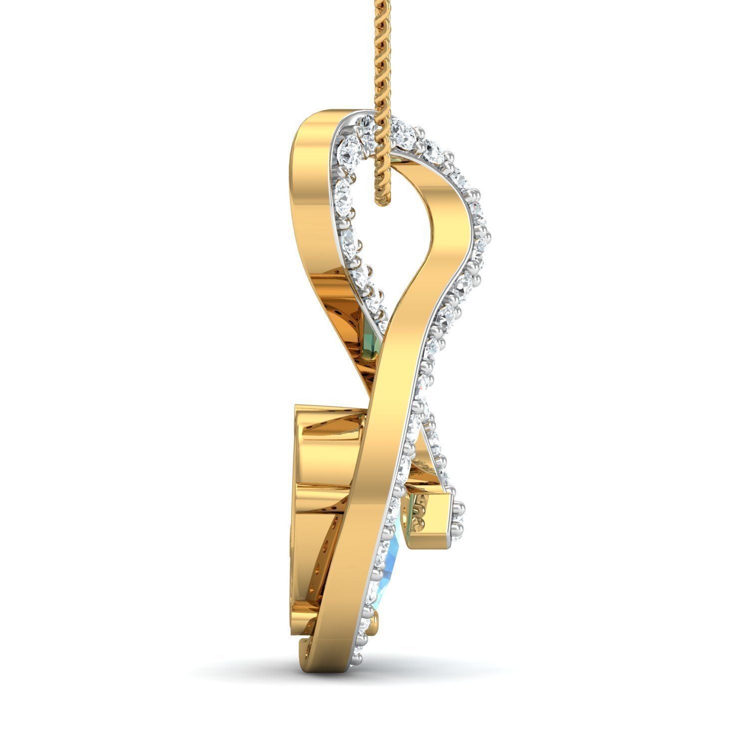 Maliah Solitaire  Pendant
