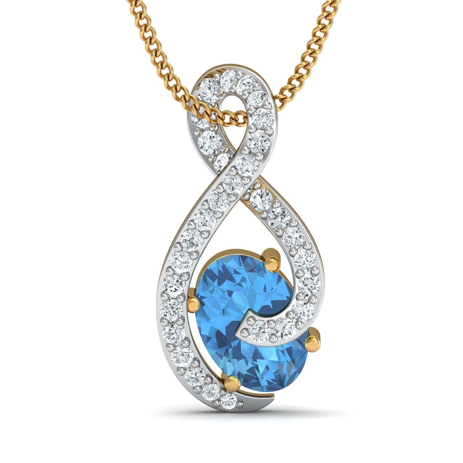 Maliah Solitaire  Pendant