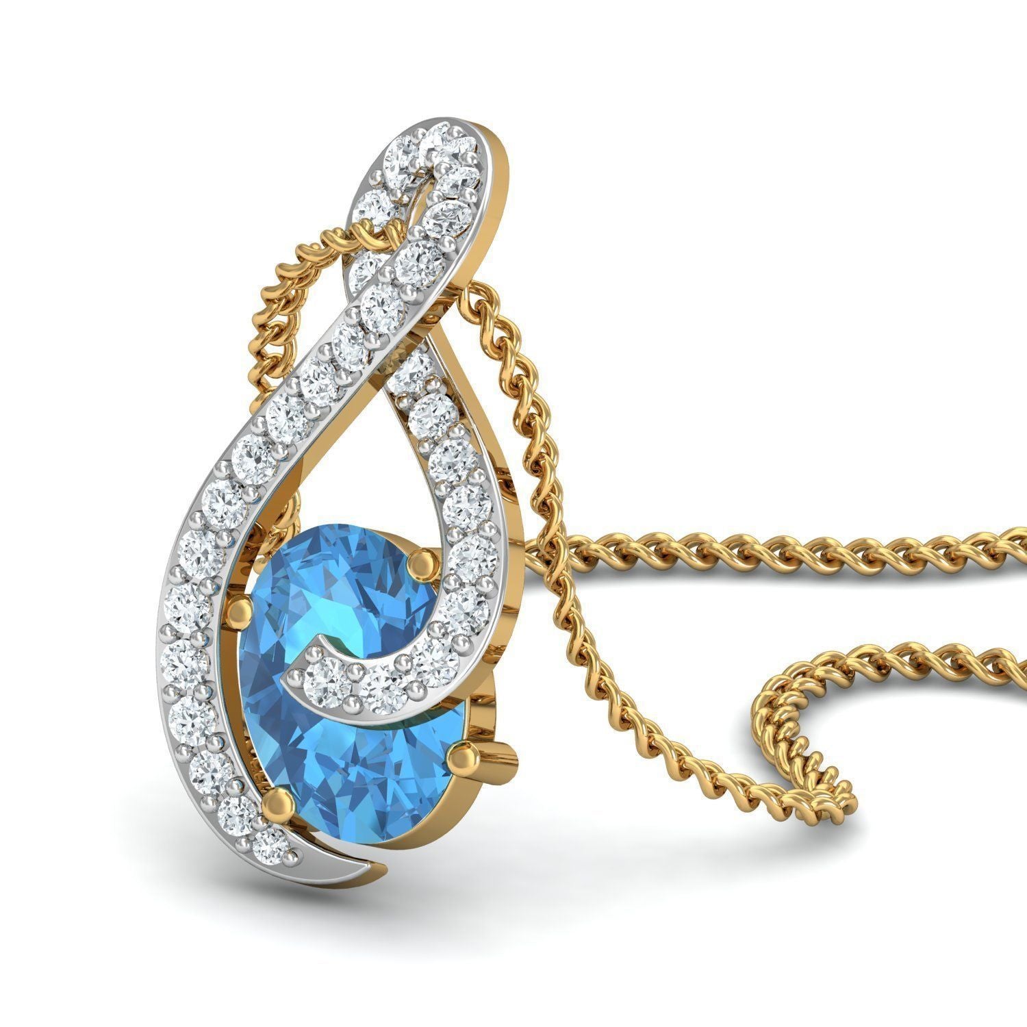 Maliah Solitaire  Pendant