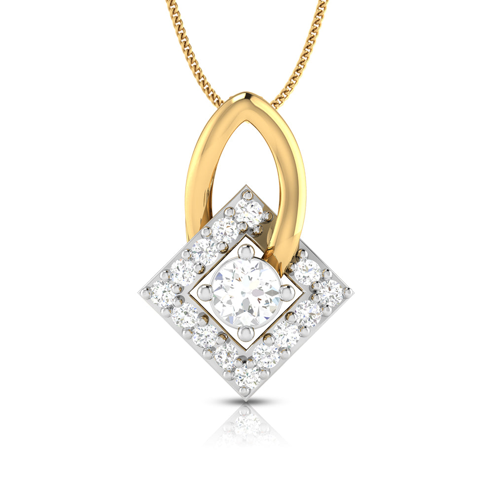 Lilly Diamond Pendant Set
