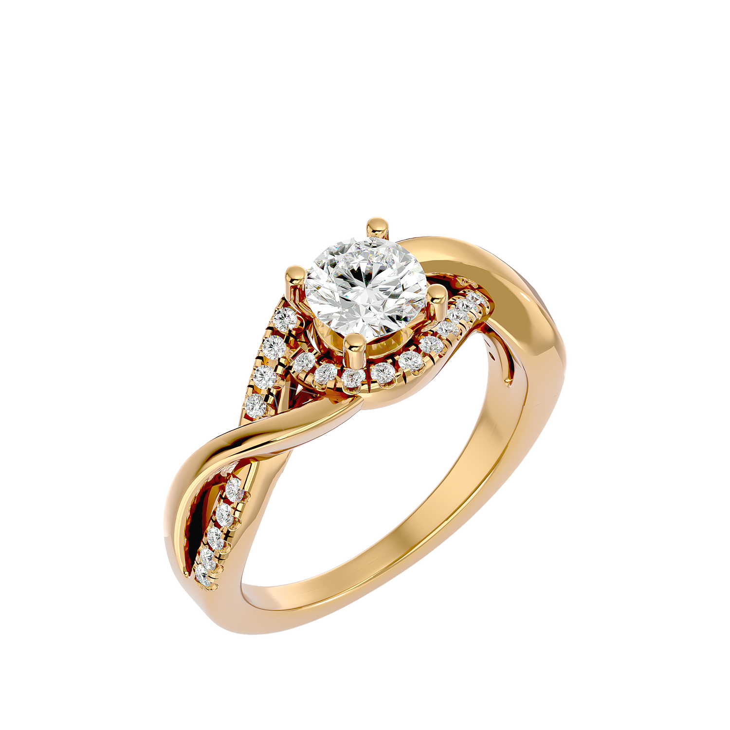 Addilyn Diamond Halo Ring