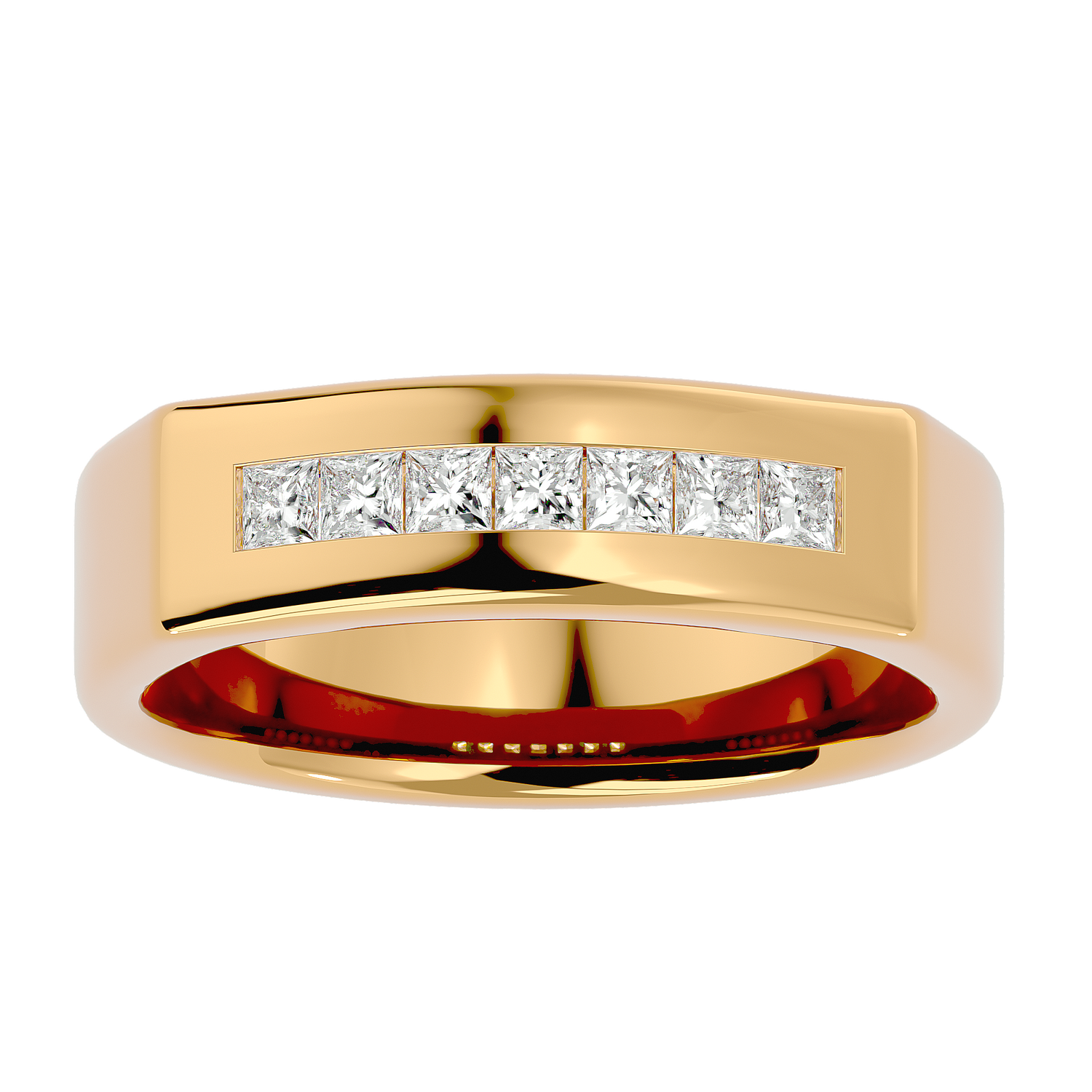 Hermione Mens Studded Ring