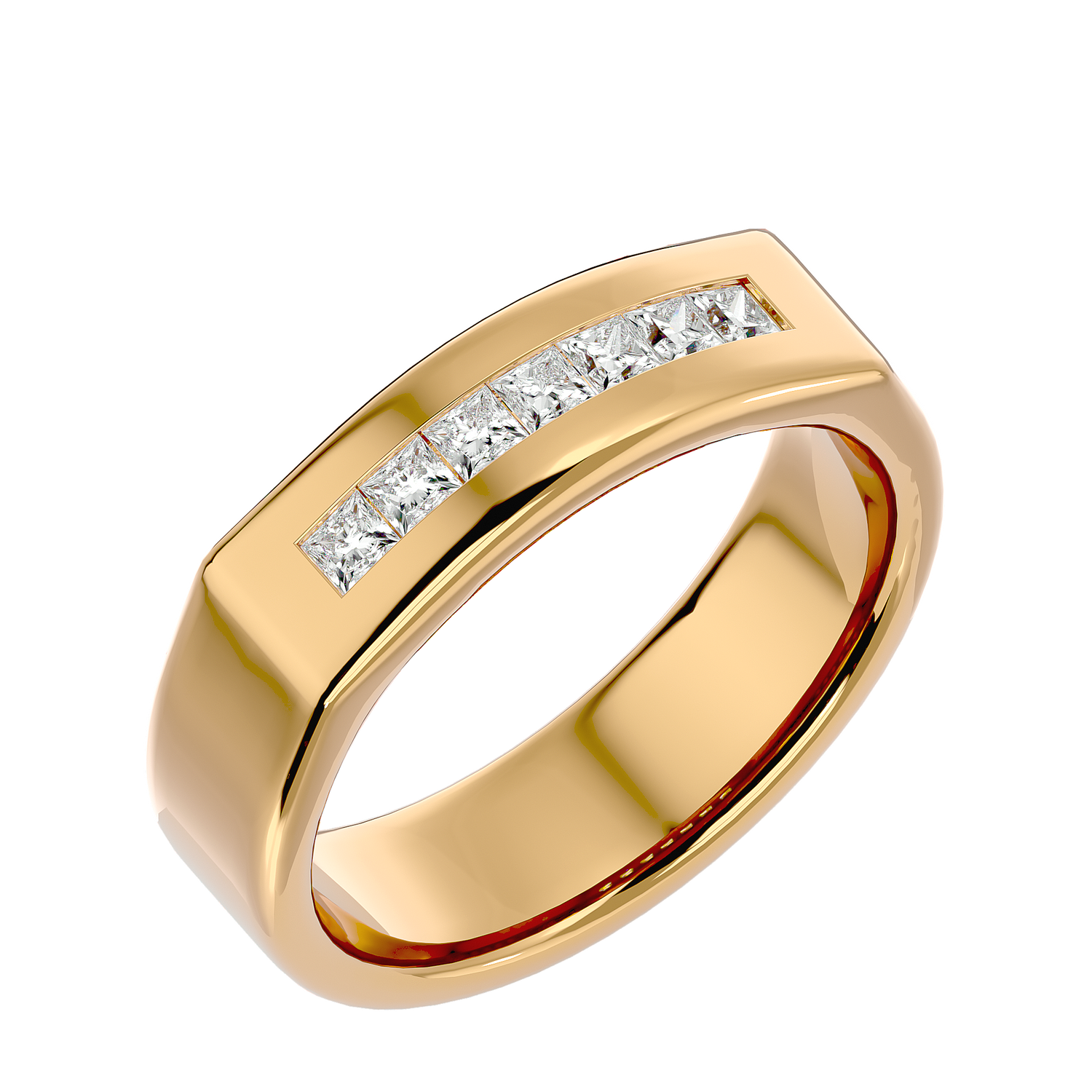 Hermione Mens Studded Ring