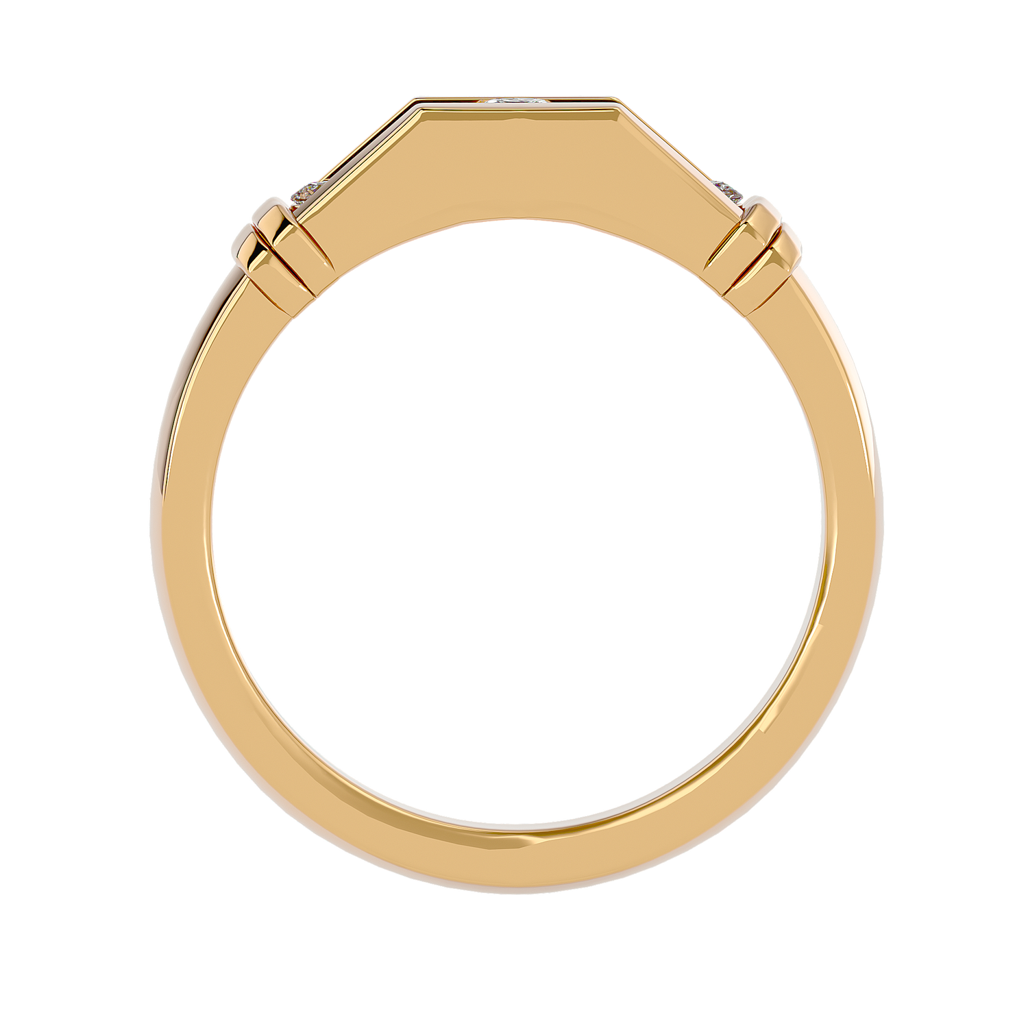 Gwendolyn Mens Studded Ring