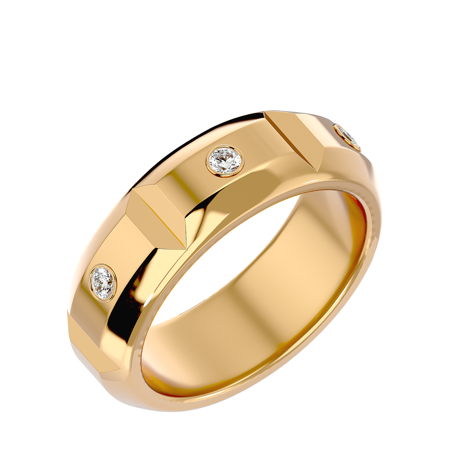 Grace Mens Studded Ring