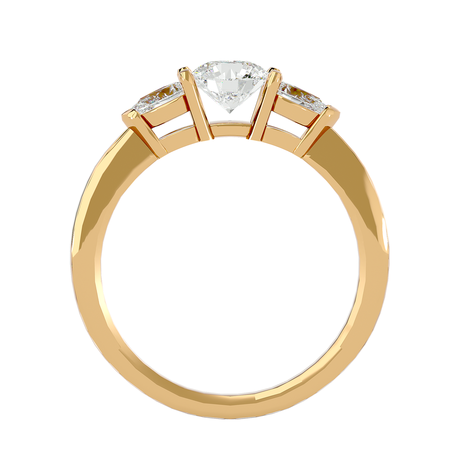 Oakley Diamond Three Stone Ring
