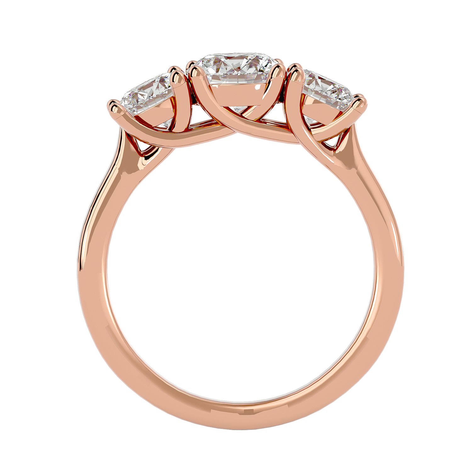 Jada Diamond Three Stone Ring